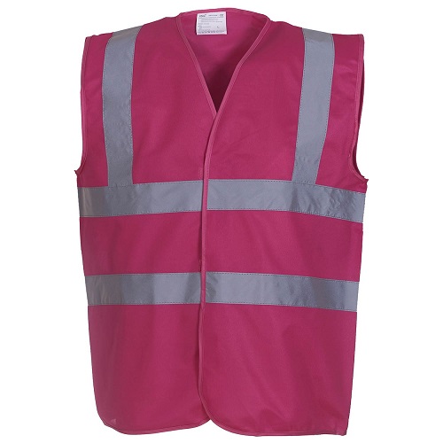 red hi vis clothing